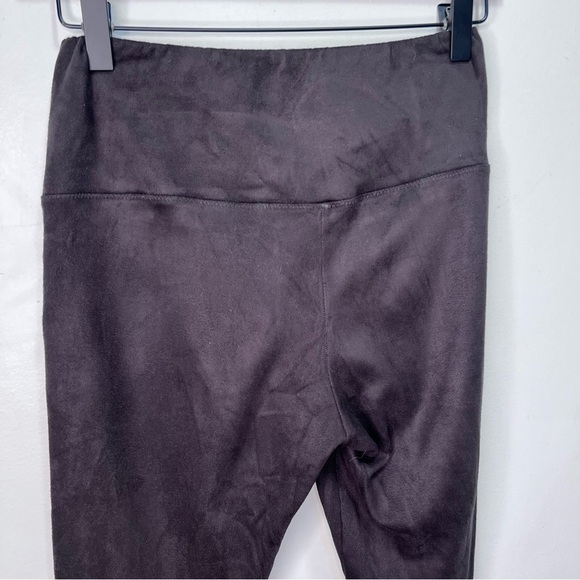 Aritzia Wilfred Free Daria Pant Brown Vegan Suede Size Small - Picture 7 of 14